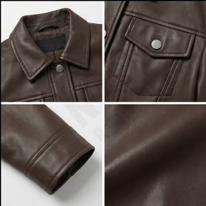 Chaqueta de Cuero de Invierno para Mujer al por Mayor, Personalizada, de Alta Calidad, Transpirable, de Lona Tejida, Servicio OEM de Moda - Product Image 4