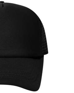 หมวกแก๊ปเบสบอลสีดำแบบกำหนดเอง ระบายอากาศได้ดี ด้านหลังเป็นตาข่าย ปรับขนาดได้ด้วยตัวล็อคแบบ Snapback  ไม่มีลาย  สามารถใส่โลโก้ได้  หมวกสำหรับกิจกรรมกลางแจ้งและกีฬา - Product Image 3