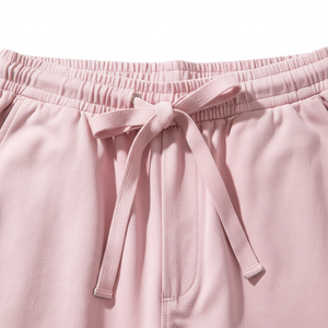 PRO ENTERPRISES Pantalon de survêtement rose pour homme, antistatique, taille haute élastique, léger, en coton tricoté, style décontracté HIGH STREET, automne - Product Image 3