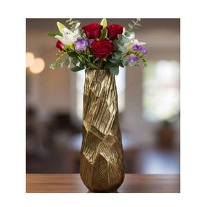 Jarrón de Aluminio Hecho a Mano de Alta Calidad, Moderno, para Mesa o Suelo, Decoración para Sala de Estar, Comedor, Centro de Mesa - Product Image 5