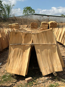 Láminas de Chapa de Madera de Caucho 100% Natural, Duraderas y Ecológicas, Corte Rotatorio, 1270 mm de Longitud, para Material de Núcleo de Contrachapado - Product Image 4