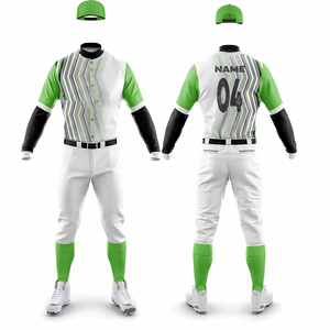 Uniforme de Béisbol Personalizado con el Logotipo de tu Equipo, Ropa de Béisbol para Hombre, Último Diseño 2026 con Calidad Económica - Product Image 6