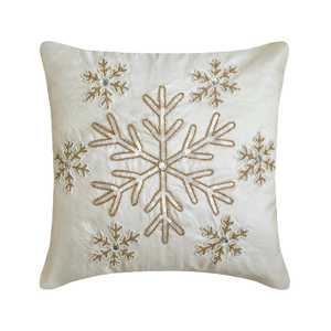 Housse de coussin brodée à la main abordable pour canapé, divan, lit et fauteuil d'appoint avec un travail décoratif artisanal élégant - Product Image 5
