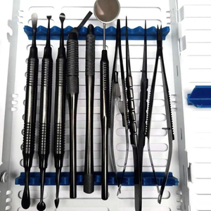 Premium Manual Periodontal Micro Oral Surgery Kit Black Coated Stainless Steel Reusable Dental Surgical Instruments CE Certified - Product Image 3