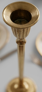 Superior Quality Fancy Tapered Candlestick Metal Aluminum <b>Gold</b> color Finished T-Light <b>Candle</b> <b>Holder</b> for Christmas - Product Image 4