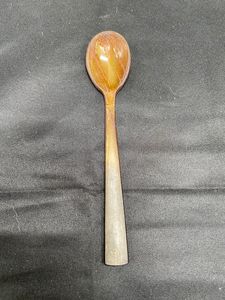 Hand carved buffalo horn <b>spoon</b> set for use in rustic homes crafted from 100 % real natural free horn Utensils for Tea Serving - Product Image 3