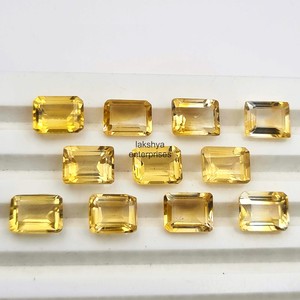 7X9mm Natural <b>Citrine</b> Octagon Cut Loose Gemstone Faceted Calibrated Stone For Jewelry Making <b>Citrine</b> Wholesale Bulk Supplier - Product Image 4
