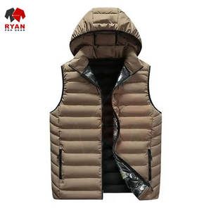 Chaleco Acolchado Personalizado para Hombre, Chaqueta sin Mangas, Diseño Acolchado Cálido, Fabricante Mayorista OEM ODM - Product Image 3