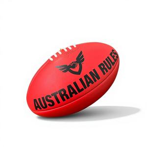 Balón de Fútbol AFL UNISPO Premium, Talla 5, Cuero de Grano Completo, con Super Bladder, Duradero, Cosido a Mano - Product Image 1