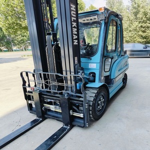 Buy 500kg 800kg 1000kg Mini Electric Forklift Truck 2M 3M Small Forklift Truck All-terrain Forklift for Cargo <b>Transportation</b> - Product Image 4