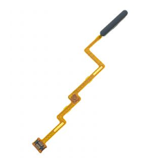 Cable flexible para botón de encendido Xiaomi Mi11i con lector de huellas dactilares, diseño de barra negra - Product Image 1