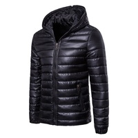 Vestes matelassées unisexes d'hiver chaudes, imperméables, coupe-vent, respirantes, à capuche, fermeture éclair, design réversible, rembourrage en coton, décontractées