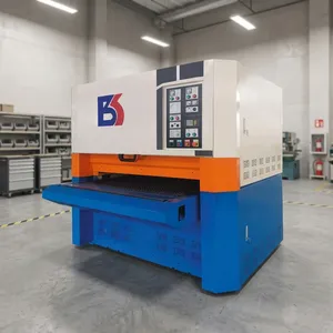 Máquina industrial de calibración y lijado para control de espesor de paneles de contrachapado, acabado de superficies y aplicaciones de procesamiento de madera - Product Image 3
