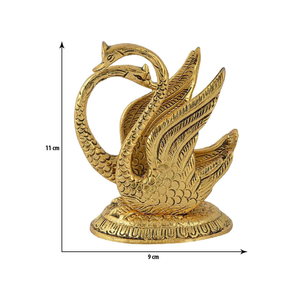 Porte-serviettes en papier décoratif en métal en forme de canard antique doré pour table à manger, cuisine, restaurant, hôtel, décoration de la maison - Product Image 3