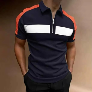 ชุดเซ็ตสองชิ้นผ้าฝ้ายถักลายตัดต่อแบบลำลองไซส์พลัส ดีไซน์ใหม่ พร้อมซิปหน้า แห้งเร็ว ระบายอากาศได้ดี - Product Image 3