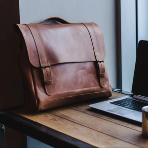 Bolsa para portátil de cuero de alta calidad, buen diseño, material duradero, portátil, para venta en línea, en grandes cantidades. - Product Image 1