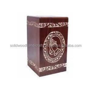 Urna de Madera Hecha a Mano para Cenizas de Adultos, Urnas Funerarias Humanas, Urnas de Entierro de Alta Calidad - Product Image 4