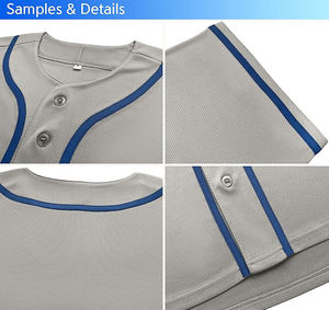 Camisetas de Béisbol de la Serie del Campeonato, Tela de Poliéster Premium, Diseño de Movilidad Mejorada, Malla de Refrigeración Estratégica - Product Image 4