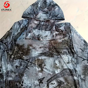 เสื้อฮู้ดตกปลาผู้ชาย แห้งเร็ว โพลีเอสเตอร์ผสมสแปนเด็กซ์ ป้องกันแสงแดด ขายส่งจำนวนมาก - Product Image 5