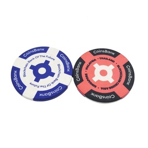 Jetons de poker en céramique professionnels EPT 10g avec logo personnalisable Couleur 40MM Design de luxe Plateau en argile 14g - Product Image 2