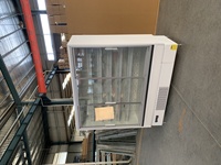 Réfrigérateur commercial pour supermarché, vitrine à porte coulissante en verre, refroidissement par air, température unique, contrôle numérique, 6 étagères