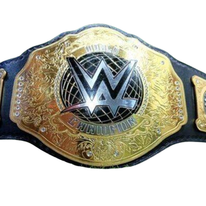 Ceinture de champion du monde WWE personnalisable, ceinture sportive de haute qualité or et noir, ceinture de titre personnalisée, éditions de collection - Product Image 2