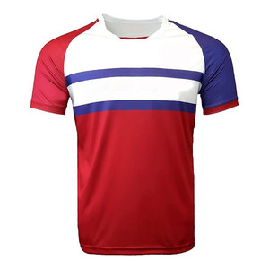 Maillot de rugby pour homme au style unique, manches courtes, qualité supérieure, logo personnalisé imprimé, léger, respirant, séchage rapide, antibactérien - Product Image 1