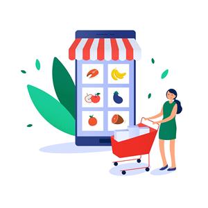 Application mobile de livraison d'épicerie intelligente Connectivité client-fournisseur Commandes instantanées Paiement sécurisé Internet Android iOS Linux MAC - Product Image 2