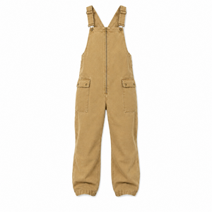 Fashion Unisex Vintage Loose Straight <b>Denim</b> Farming <b>Overalls</b> One-Piece Custom Cargo <b>Overalls</b> For <b>Men</b> Multiple Pockets Workwear - Product Image 1