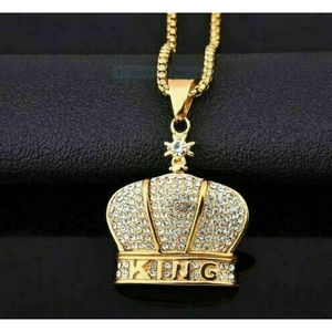 Colgante de Gorra con Diamantes de Imitación de Alta Calidad Personalizado, Joyería Hip Hop Unisex en Venta - Product Image 4