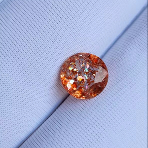 <b>Top</b> Quality CONFETTI SUNSTONE Multi Flakes Sparkling Shape Round Many Pretty Colors For Jewelry Make,All Shapes&Sizes Available - Product Image 3