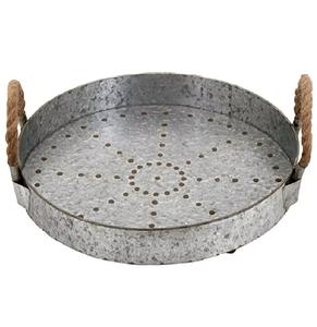 La elegante bandeja galvanizada, superventas, es una combinación notable de resistencia, estilo y una sofisticación cautivadora. - Product Image 2