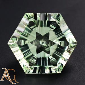 Ametista verde natural tallada en cuarzo, piedra preciosa suelta tallada, fabricante mayorista de joyería, calibrada - Product Image 1