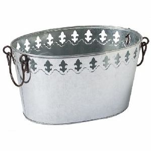 Experiencia Profunda en la Fabricación de Macetas Galvanizadas de Estilo Vintage con Certificación ISO / Recipientes para Vino y Bebidas para Decoración de Jardines - Product Image 1