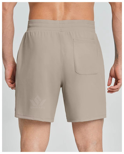 Men's Quick Dry <b>Athletic</b> Shorts Lightweight Elastic Waist Gym Running Training Sports Shorts with Side Pockets - Product Image 3