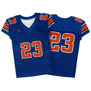 Jersey de Fútbol Americano Sublimado Personalizado para Hombre y Jóvenes, Logotipo del Equipo a Todo Color, Número y Nombre, Poliéster Transpirable, Venta al Por Mayor OEM - Product Image 4