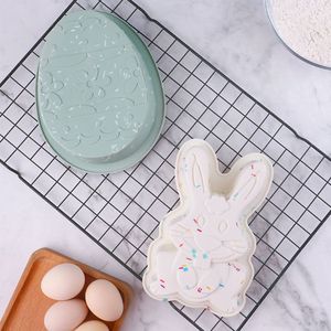 6 PCS Large & Medium Size 3D Easter Silicone Molds <b>Egg</b> Bunny Chicken Carrot <b>Chocolate</b> & Candy Baking Party Supplies - Product Image 5