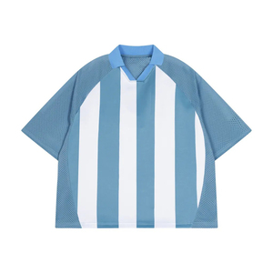 เสื้อฟุตบอลคุณภาพสูงพร้อมปก น้ำหนักเบา สำหรับสโมสรและทีม ผู้ผลิตขายส่ง - Product Image 5