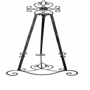 Hot Selling Wood <b>Easel</b> Stand Rectangle Shape Rustic Design Indoor Living Room Use Durable Floor Mount - Product Image 6