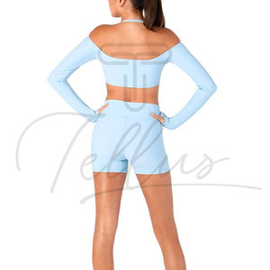 สินค้าใหม่ เสื้อครอปท็อปไซส์ใหญ่สำหรับผู้หญิง เสื้อยืดแขนยาวเรียบๆ เสื้อผู้หญิงและเสื้อเชิ้ตสำหรับผู้หญิง - Product Image 3