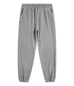 Pantalon droit bleu pour femme, taille mi-haute, fermeture éclair, coupe décontractée, longueur complète, tricoté 100% polyester, rayé, anti-boulochage - Product Image 3
