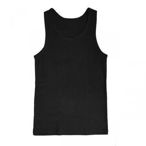 CAULT ARRAY Plus Size High Quality Ribbed Polyester <b>Men's</b> Gym <b>Vest</b> Breathable Quick Dry Black Gray <b>White</b> Singlets Tank Tops - Product Image 5