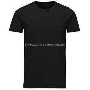 Camiseta de Manga Corta con Cuello Redondo para Hombre, Talla Grande, Estilo Urbano, Algodón, Fibra de Bambú, Ecológica, Transpirable, Personalizable OEM - Product Image 5