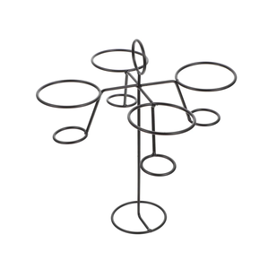 Support à crème glacée en métal de luxe, 2 pièces, excellente qualité, support à cornets de crème glacée en métal pour la décoration de table à la maison - Product Image 6