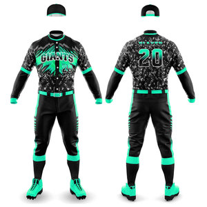 For Baseball Uniform Kit Sublimated Camouflage Design Sleeveless Moisture Wicking Polyester Unisex <b>Athletic</b> Wear Front - Product Image 4