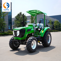 LUYU 50PS 60PS Traktor 4x4 Diesel Landwirtschaftliche Traktoren CE 4-Rad Landwirtschafts- und Gartentraktor