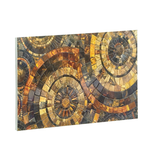 Panneau mural 3D en métal gaufré imprimé UV, best-seller, pour la décoration de la maison et du salon, art mural, taille et forme personnalisées - Product Image 3