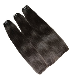 Cabello natural y Virgen sin tratar, cabello humano al por mayor cabello natural virgen liso de 100% sin procesar - Product Image 1