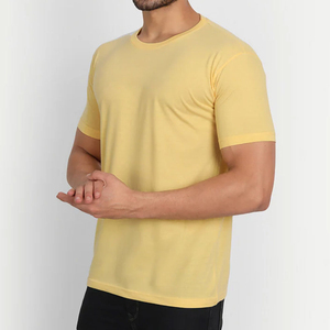 Fabricants de t-shirts OEM, t-shirts personnalisés pour hommes en coton 100%, coupe classique, manches courtes, col rond, décontractés, respirants, séchage rapide, fitness - Product Image 3