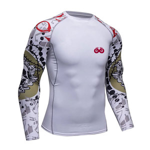 เสื้อคอมเพรสชั่นผู้ชายคุณภาพสูงรุ่นล่าสุด เสื้อคอมเพรสชั่นแขนยาวน้ำหนักเบาสำหรับผู้ชาย - Product Image 6